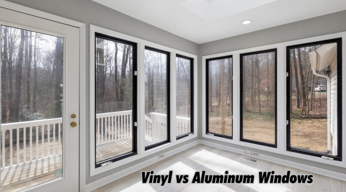 Vinyl vs. Aluminum Windows: A Detailed Guide for Homeowners Vinyl vs. Aluminum Windows: A Detailed Guide for Homeowners