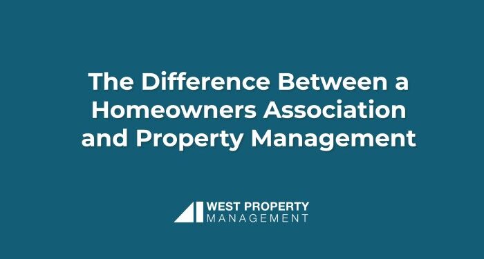The Difference Between a Homeowners Association and Property Management ...