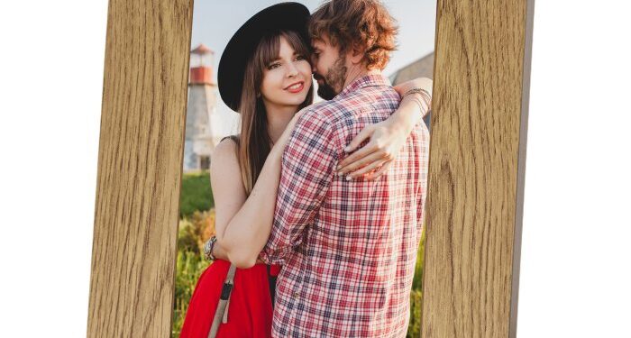 Personalized Picture Photo Frame Laser Engraved Wood Frame 7x 5 Wooden ...