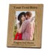 Personalized Picture Photo Frame Laser Engraved Wood Frame 7x 5 Wooden ...